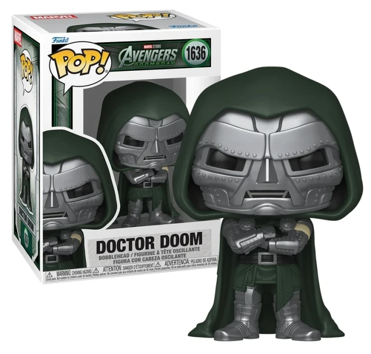 Funko POP! Avengers Doomsday Doctor Doom #1636 – figurka kolekcjonerska z pudełkiem