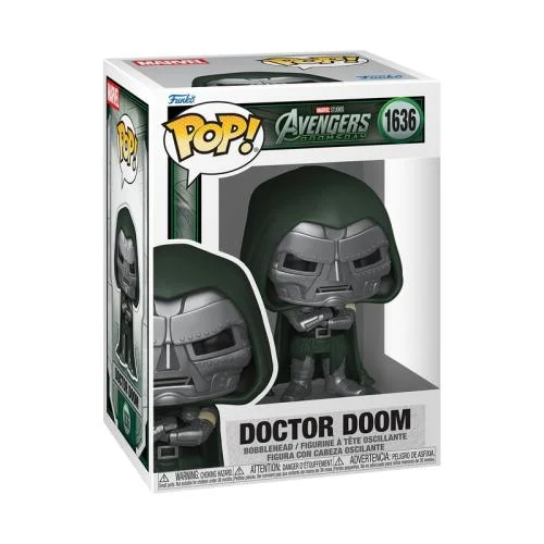 Funko POP Doctor Doom #1636 Avengers Doomsday – oryginalne pudełko figurki