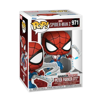 Oryginalne pudełko Funko POP! Peter Parker Advanced Suit 2.0 nr 971
