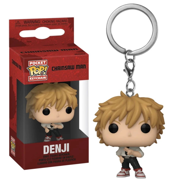 Brelok Funko Pocket POP! Denji z anime Chainsaw Man w opakowaniu kolekcjonerskim