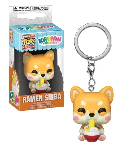 Kolekcjonerski brelok Funko Pocket POP! Ramen Shiba z serii Kawaii Foodies