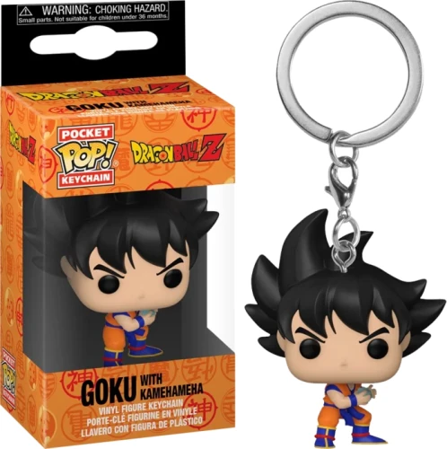 Brelok do kluczy Funko Pocket POP! Goku wykonujący technikę Kamehameha – Dragon Ball Z