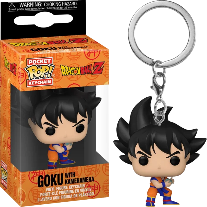 Brelok do kluczy Funko Pocket POP! Goku wykonujący technikę Kamehameha – Dragon Ball Z