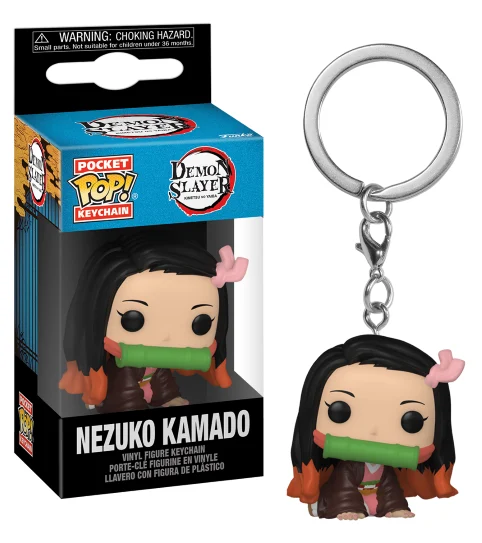 Kolekcjonerski brelok Funko Pocket POP! Nezuko Kamado z anime Demon Slayer