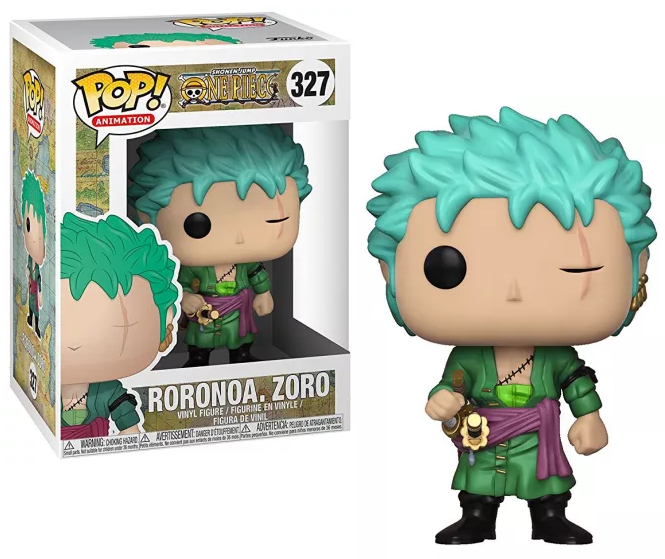 Kolekcjonerska figurka Funko POP! Roronoa Zoro z trzema mieczami z anime One Piece