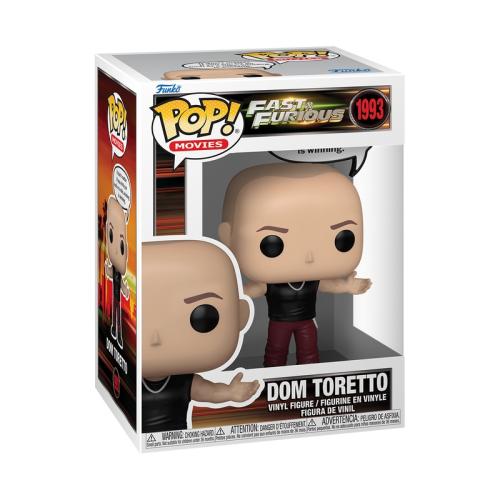 Oryginalne opakowanie Funko POP! Movies – Dominic Toretto Fast &amp; Furious