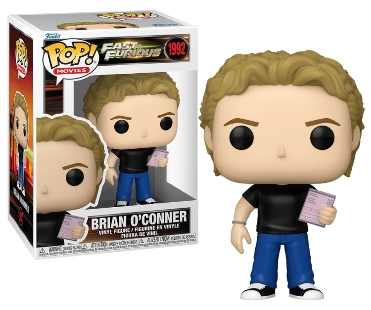 Kolekcjonerska figurka Funko POP! Brian O'Conner z filmu Szybcy i Wściekli nr 1992