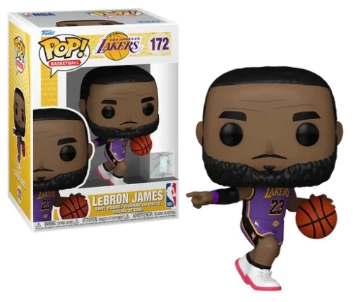 Kolekcjonerska figurka Funko POP! NBA LeBron James Los Angeles Lakers nr 172