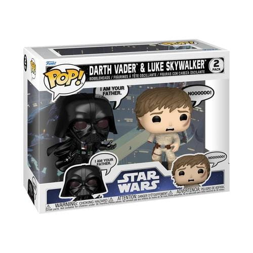 Oryginalne opakowanie zestawu figurek Funko POP! Star Wars – Pojedynek na Gwieździe Śmierci