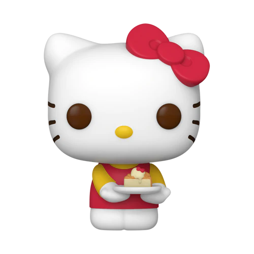 Winylowa figurka Hello Kitty z czerwoną kokardką – klasyczny design Sanrio