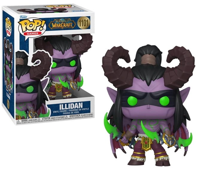 Kolekcjonerska figurka Funko POP! Illidan Stormrage z gry World of Warcraft nr 1101