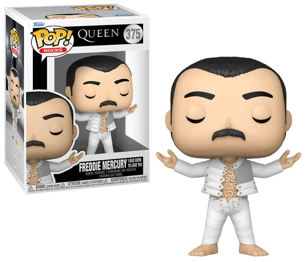 Kolekcjonerska figurka Funko POP! Freddie Mercury z zespołu Queen w wersji I Was Born to Love You