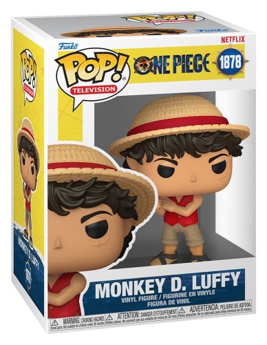 Oryginalne pudełko Funko POP! Monkey D. Luffy – edycja Netflix Live Action