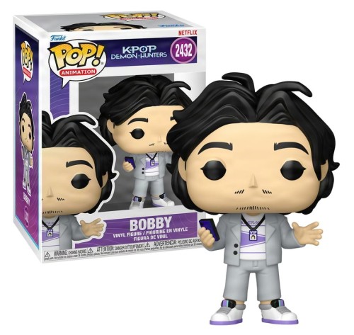 Oryginalna figurka Funko POP! Bobby z serii K-POP Demon Hunter w pudełku