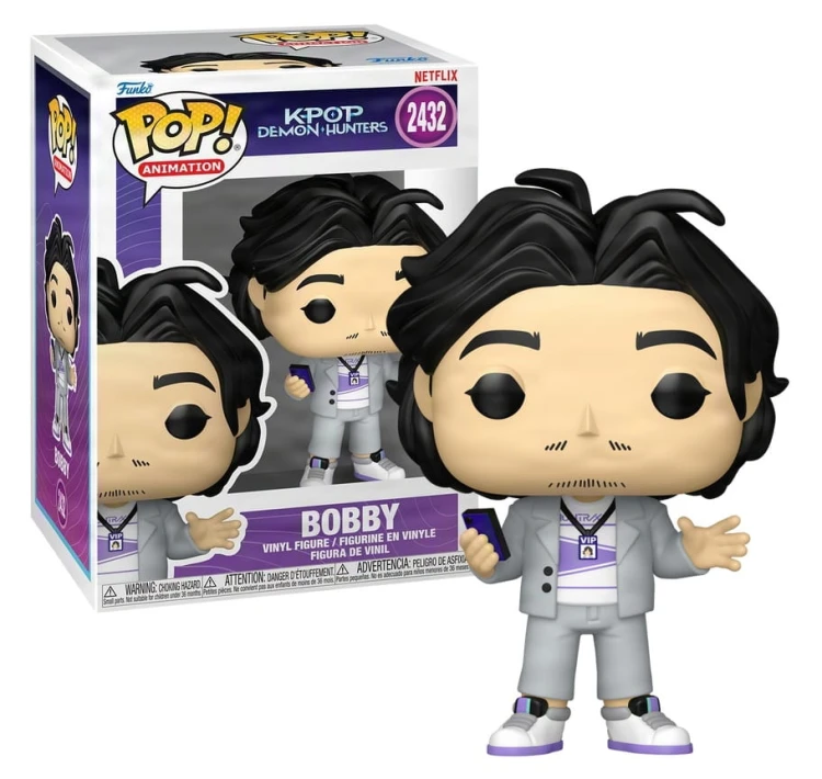 Oryginalna figurka Funko POP! Bobby z serii K-POP Demon Hunter w pudełku