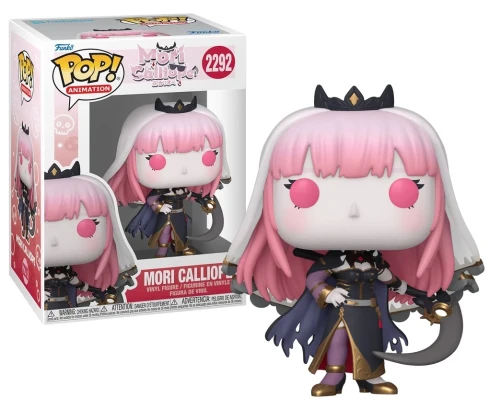 Kolekcjonerska figurka Funko POP! Mori Calliope z Hololive English w pudełku