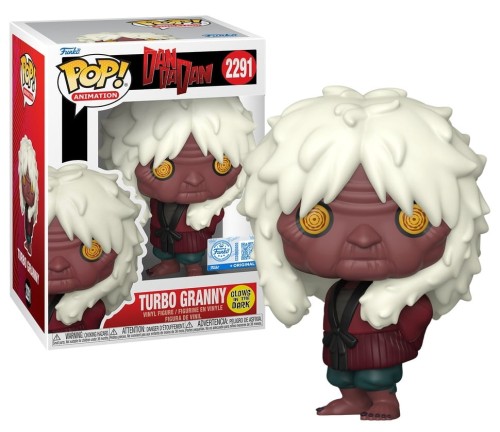 Kolekcjonerska figurka Funko POP! Dandadan – Turbo Granny edycja Glow in the Dark