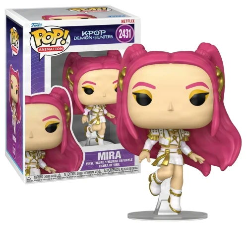 Oryginalna figurka Funko POP! Mira z serii K-POP Demon Hunter w kolekcjonerskim pudełku
