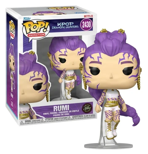 Rzadka figurka Funko POP! Rumi K-POP Demon Hunter edycja CHASE w pudełku