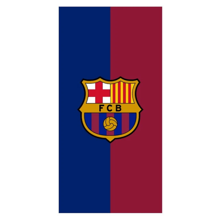 Lekki ręcznik szybkoschnący z mikrofibry FC Barcelona w barwach Blaugrana