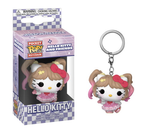 Brelok Funko Pocket POP! Keychain Hello Kitty K-Pop w pudełku kolekcjonerskim Sanrio.