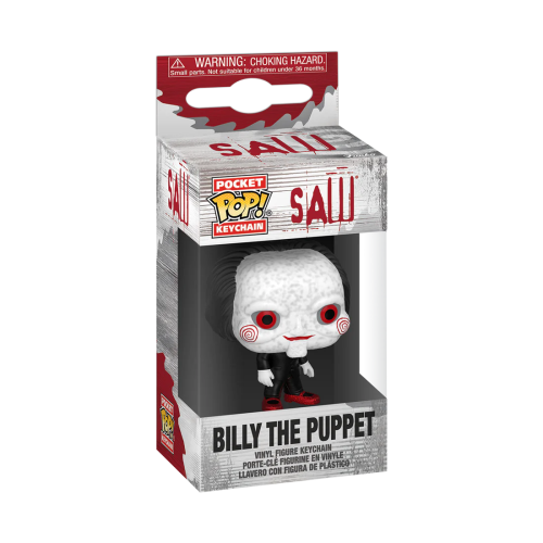 Brelok Funko Pocket POP! Keychain SAW Piła Billy the Puppet w pudełku kolekcjonerskim.