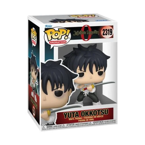Funko POP! Yuta Okkotsu 2319 kolekcjonerska figurka z filmu Jujutsu Kaisen 0 widok przód.