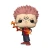 Król Przekleństw Ryomen Sukuna z ognistą strzałą jako figurka winylowa Funko POP! nr 1887 detale.