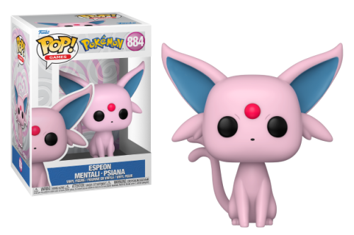 Figurka Funko POP! Games Pokemon Espeon 884 w pudełku kolekcjonerskim zestaw.