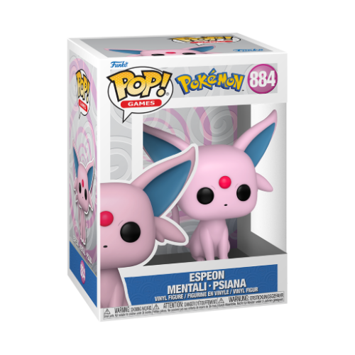 Funko POP! Espeon 884 kolekcjonerska figurka Pokemon widok opakowania przód.