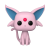 Fioletowy Pokemon Espeon jako figurka winylowa Funko POP! nr 884 detale postaci.