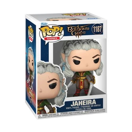 Funko POP! Jaheira 1187 kolekcjonerska figurka z gry Baldur's Gate 3 widok opakowania przód.