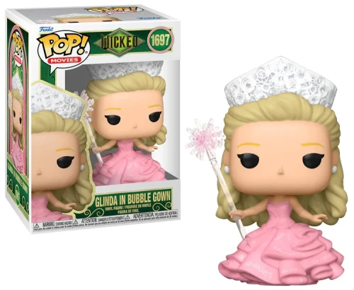 Figurka Funko POP! Movies Wicked Glinda in Bubble Gown 1697 w oryginalnym pudełku.