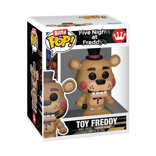 Mini figurka Funko Bitty Pop! Toy Freddy z serii Five Nights at Freddy's.