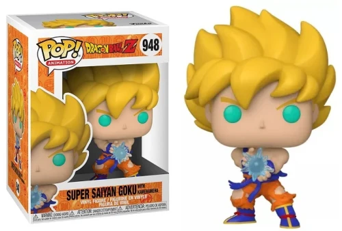 Figurka Funko POP! Dragon Ball Z SS Goku Kamehameha Wave 968 Super Saiyan z pudełkiem.