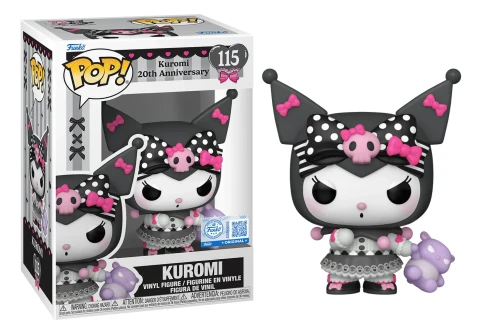 Figurka Funko POP! Sanrio Kuromi with Toy numer 115 zestaw z pudełkiem.