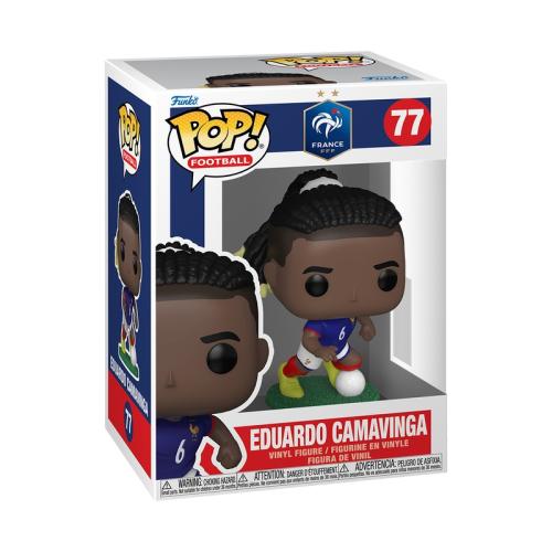 Oryginalne pudełko Funko POP! Sports Football – Eduardo Camavinga nr 77