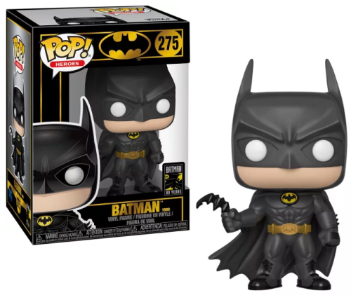 Figurka Funko POP! Heroes DC Comics Batman 1989 Movie 275 w klasycznym czarnym stroju w pudełku.