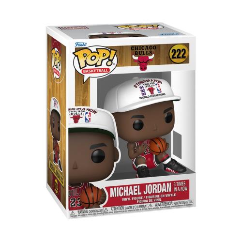 Kolekcjonerska figurka Funko POP! Michael Jordan 222 Chicago Bulls widok opakowania przód.