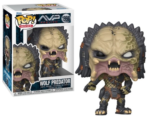 Figurka Funko POP! Movies Predator Wolf Predator 1998 bez maski w oryginalnym pudełku.